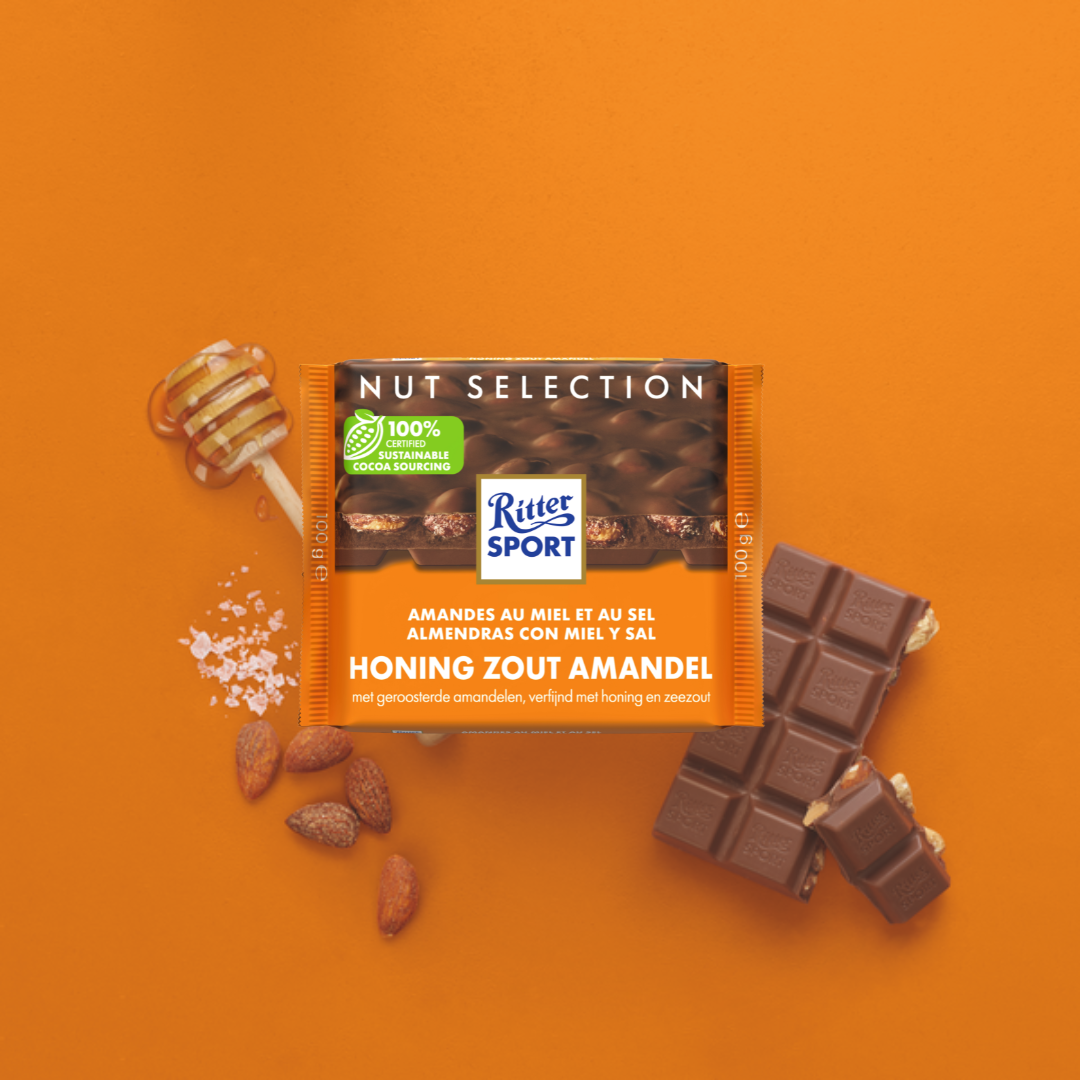 Honing Zout Amandel - Nut Selection - 100g