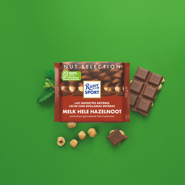 Melk hele hazelnoot - Nut Selection - 100g